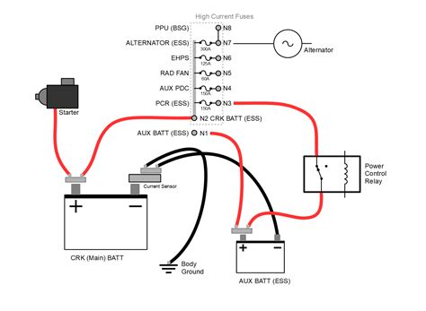 battery post wiring diagrams 